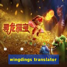 wingdings translator